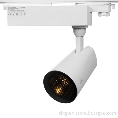 40W high-power commercial lighting LED track light